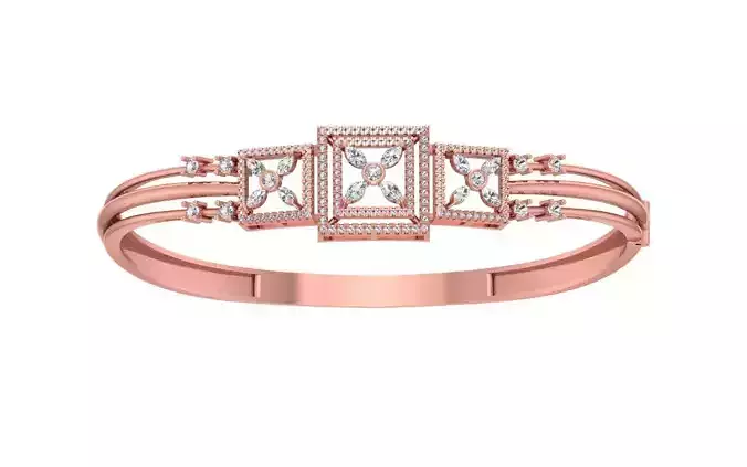 Women Bracelet 3dm STL OBJ FBX Renders details