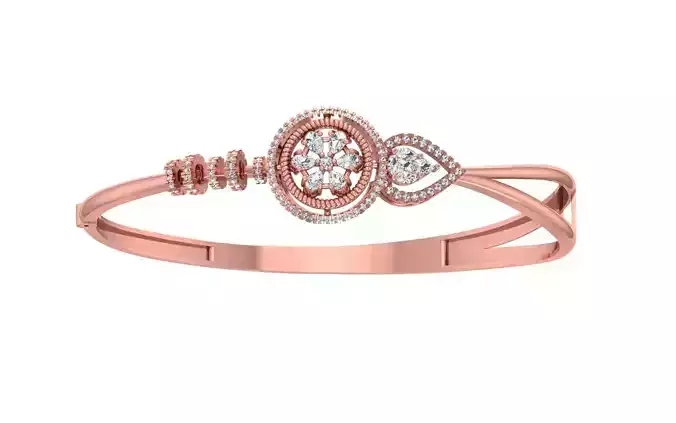 Women Bracelet 3dm STL OBJ FBX Renders details