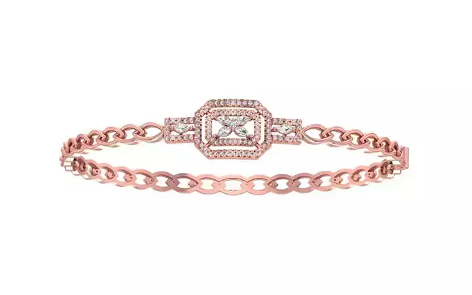 Women Bracelet 3dm STL OBJ FBX Renders details