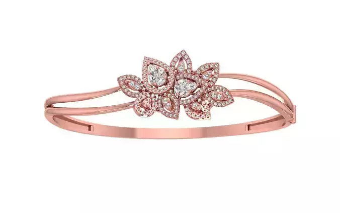 Women Bracelet 3dm STL OBJ FBX Renders details