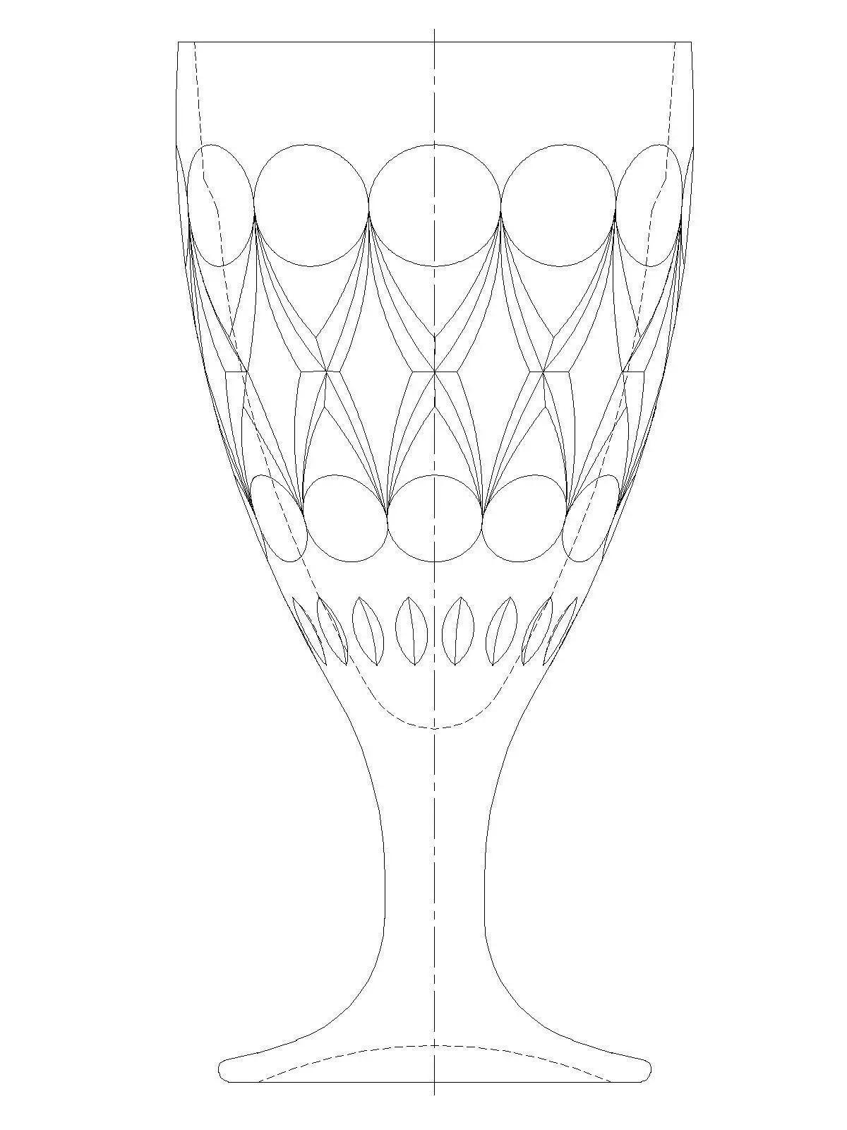 glass wine 3D model