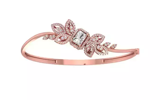 Women Bracelet 3dm STL OBJ FBX Renders details