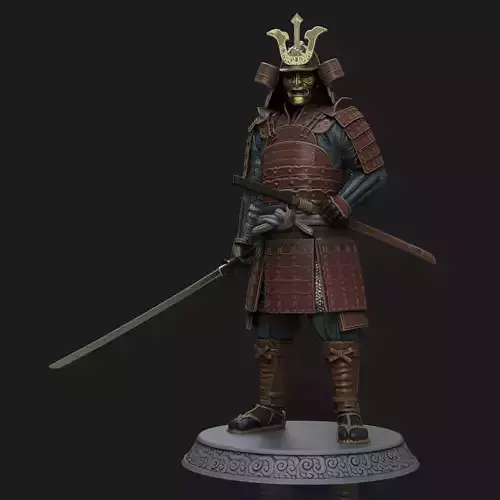 Samurai 3D model
