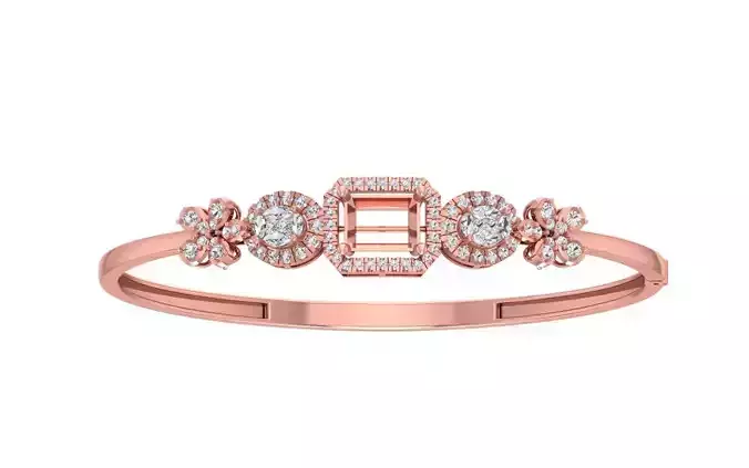 Women Bracelet 3dm STL OBJ FBX Renders details