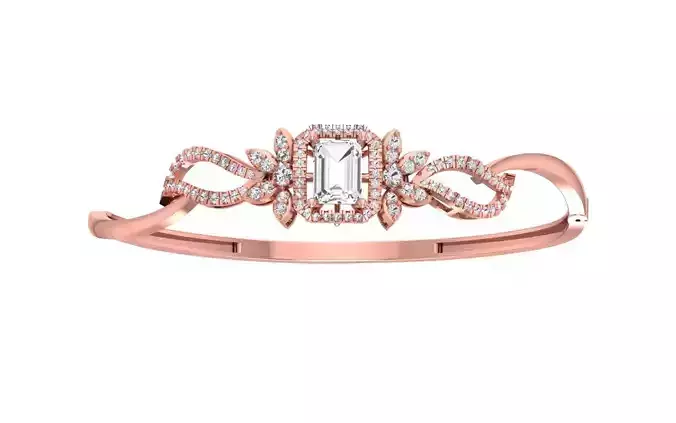 Women Bracelet 3dm STL OBJ FBX Renders details