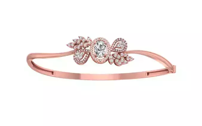 Women Bracelet 3dm STL OBJ FBX Renders details