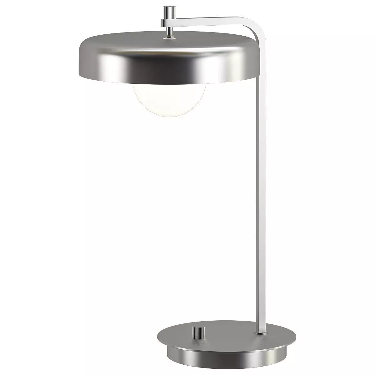 ASTORIA modern table lamp with metal base 3D model_0