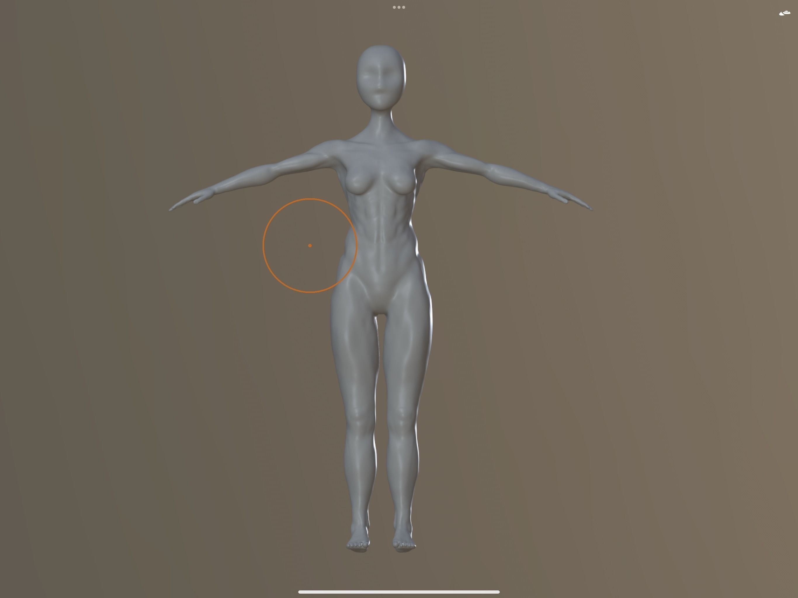 Female Model Free 3D model_3