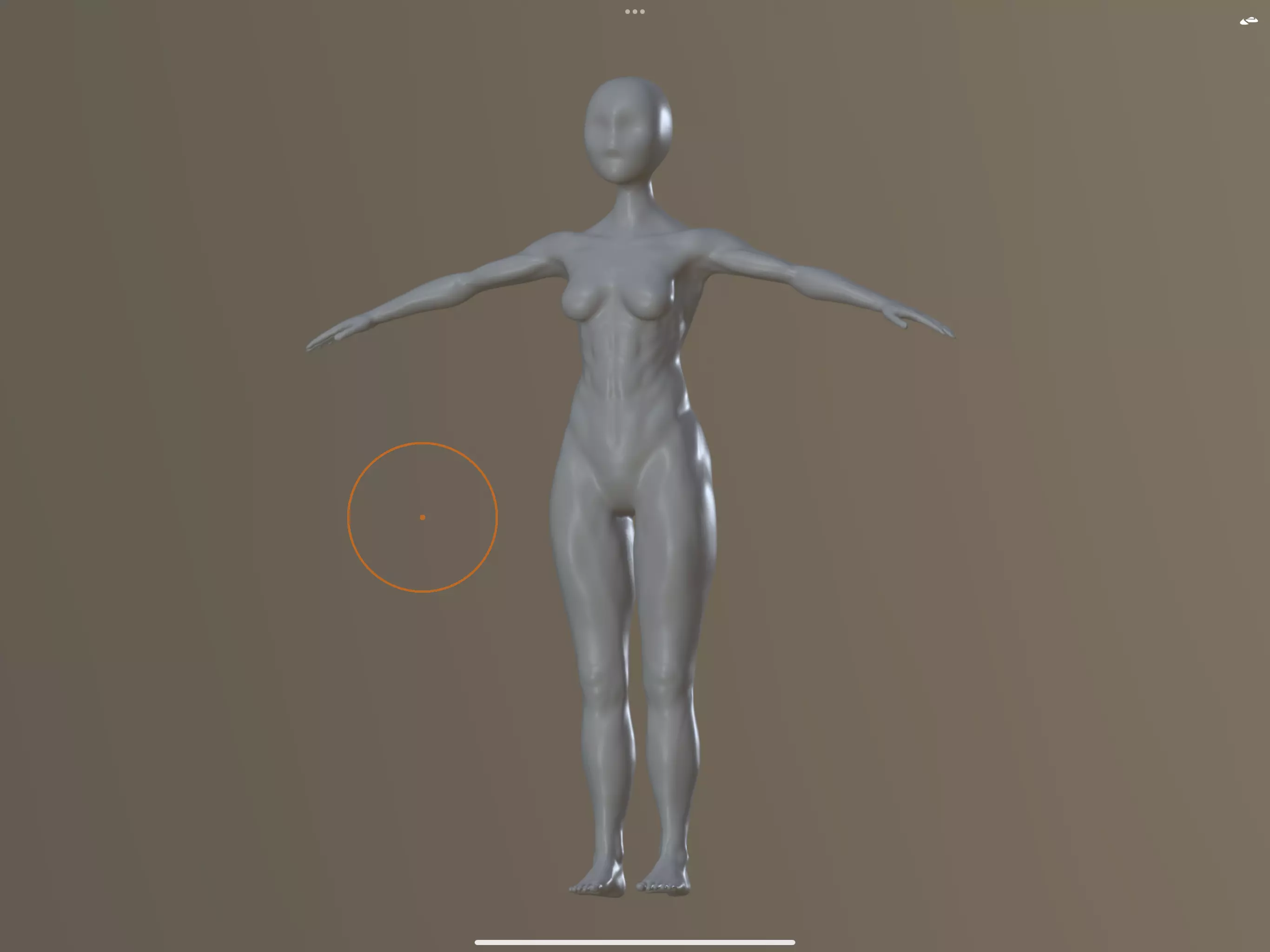 Female Model Free 3D model_0
