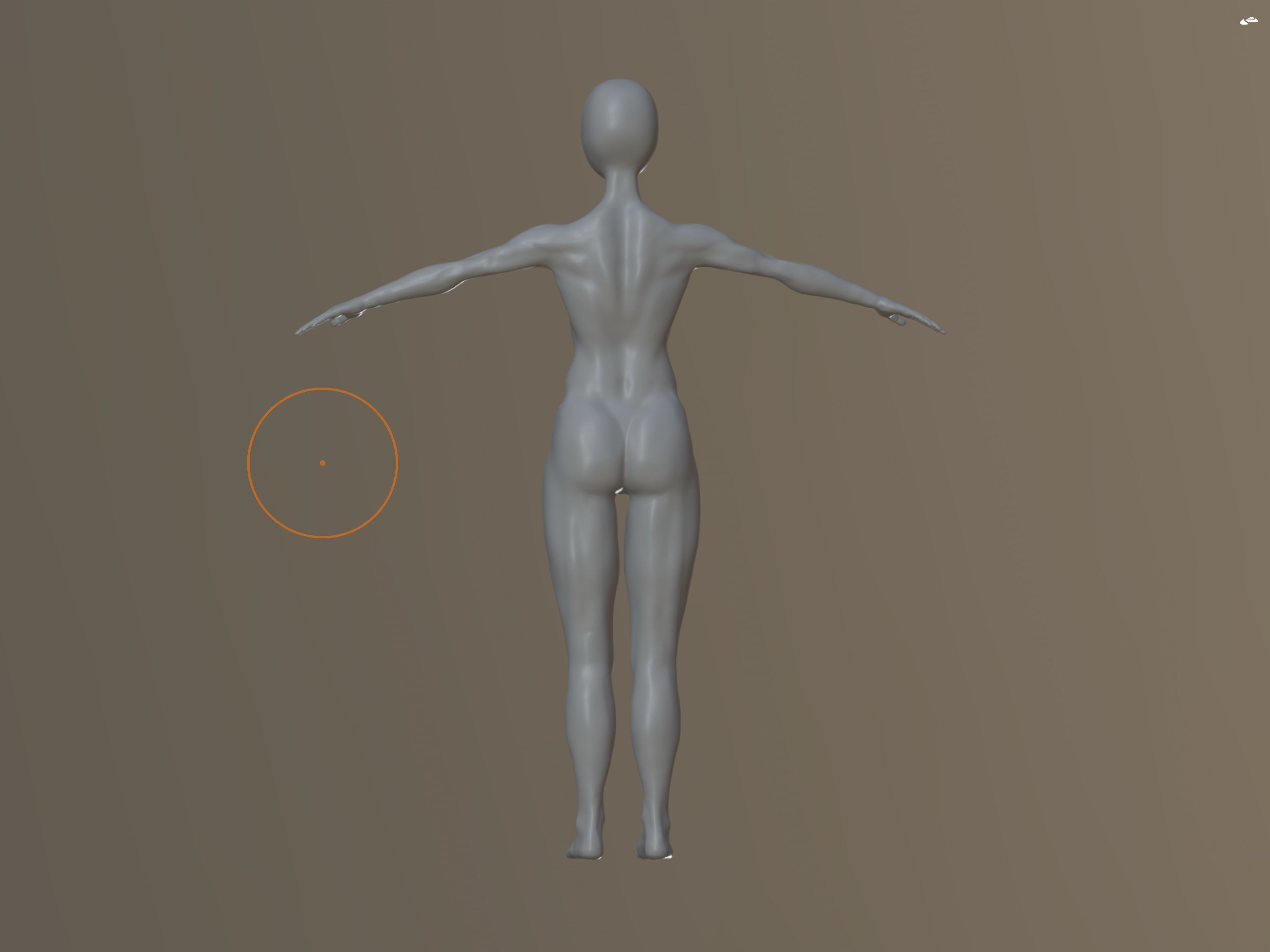 Female Model Free 3D model_2