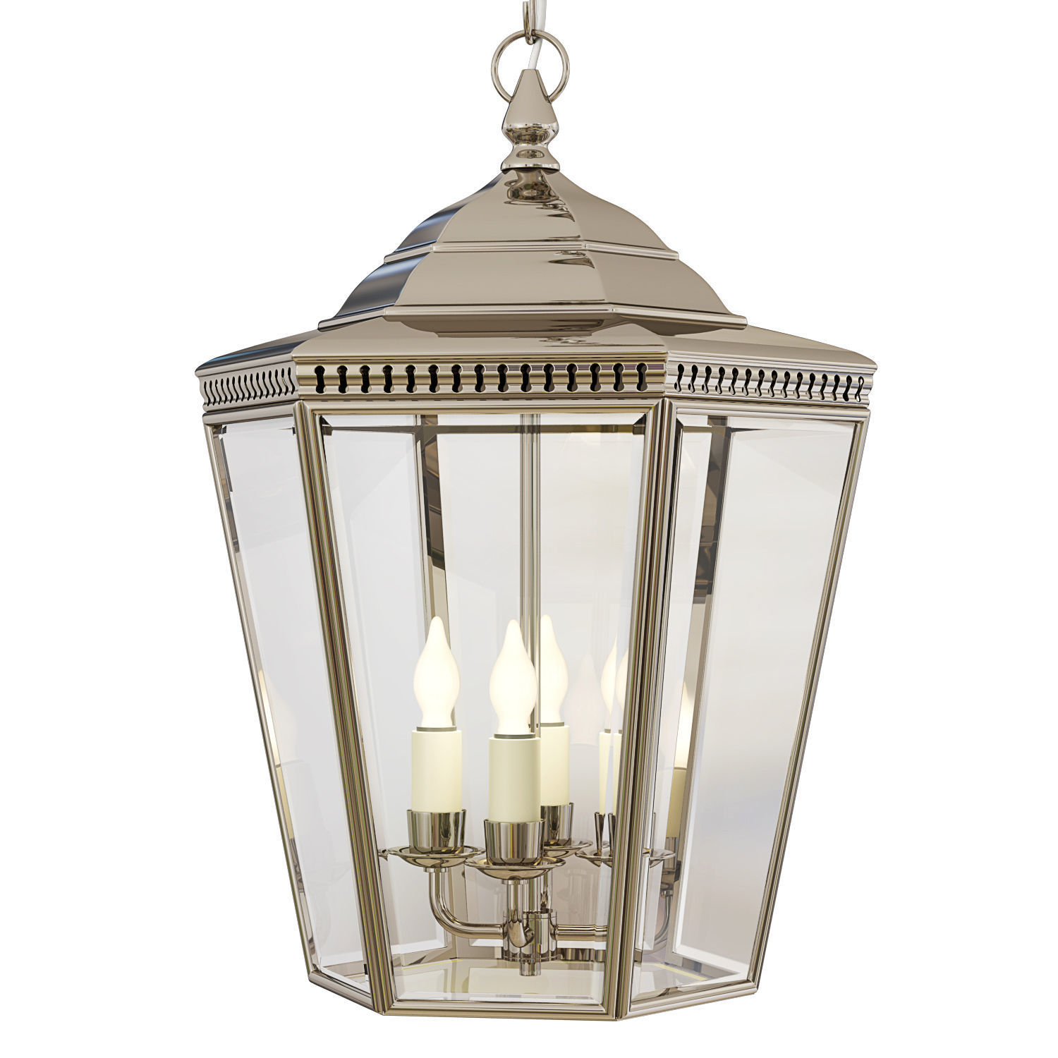 Vaughan Georgian Porch Lantern 3D model_1