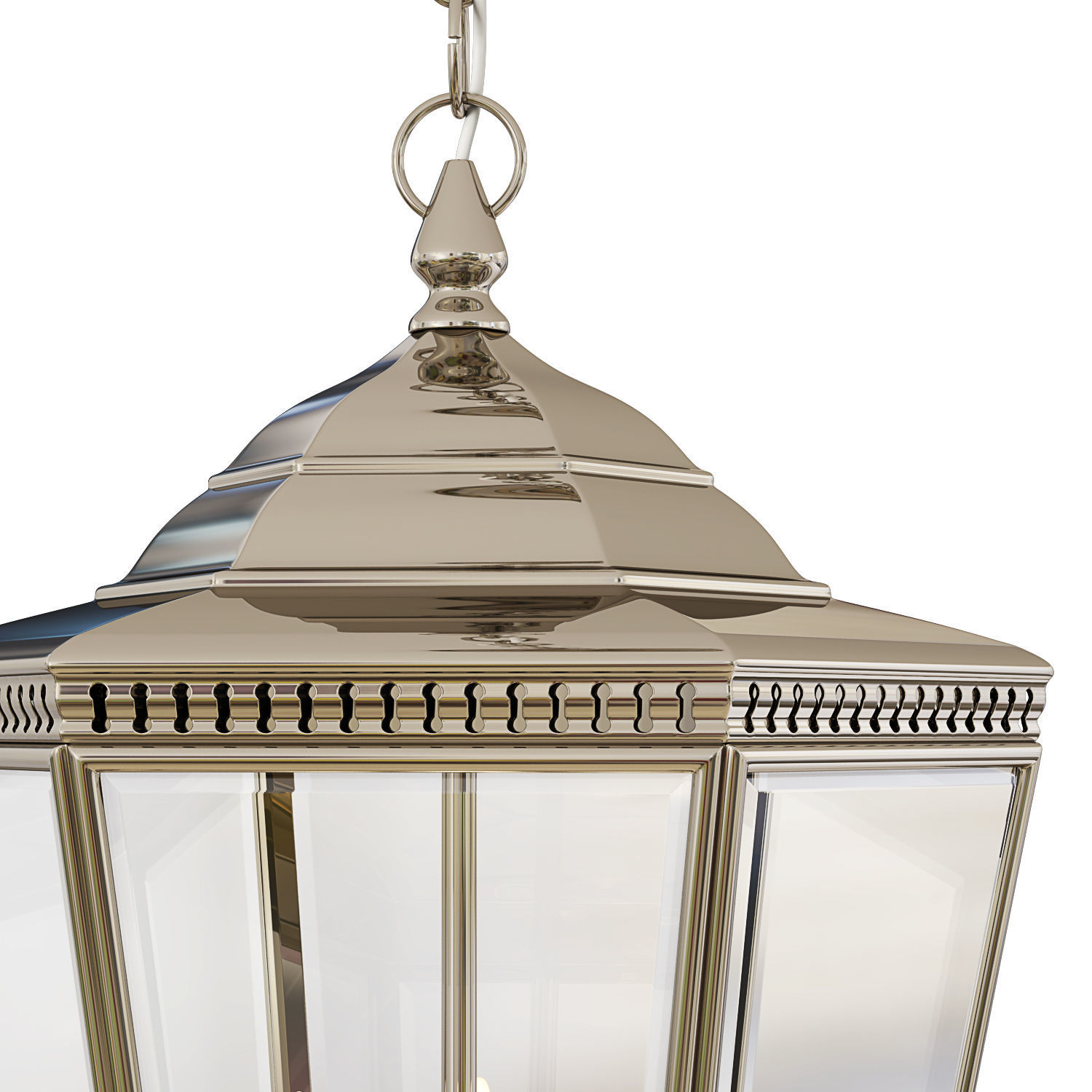 Vaughan Georgian Porch Lantern 3D model_2