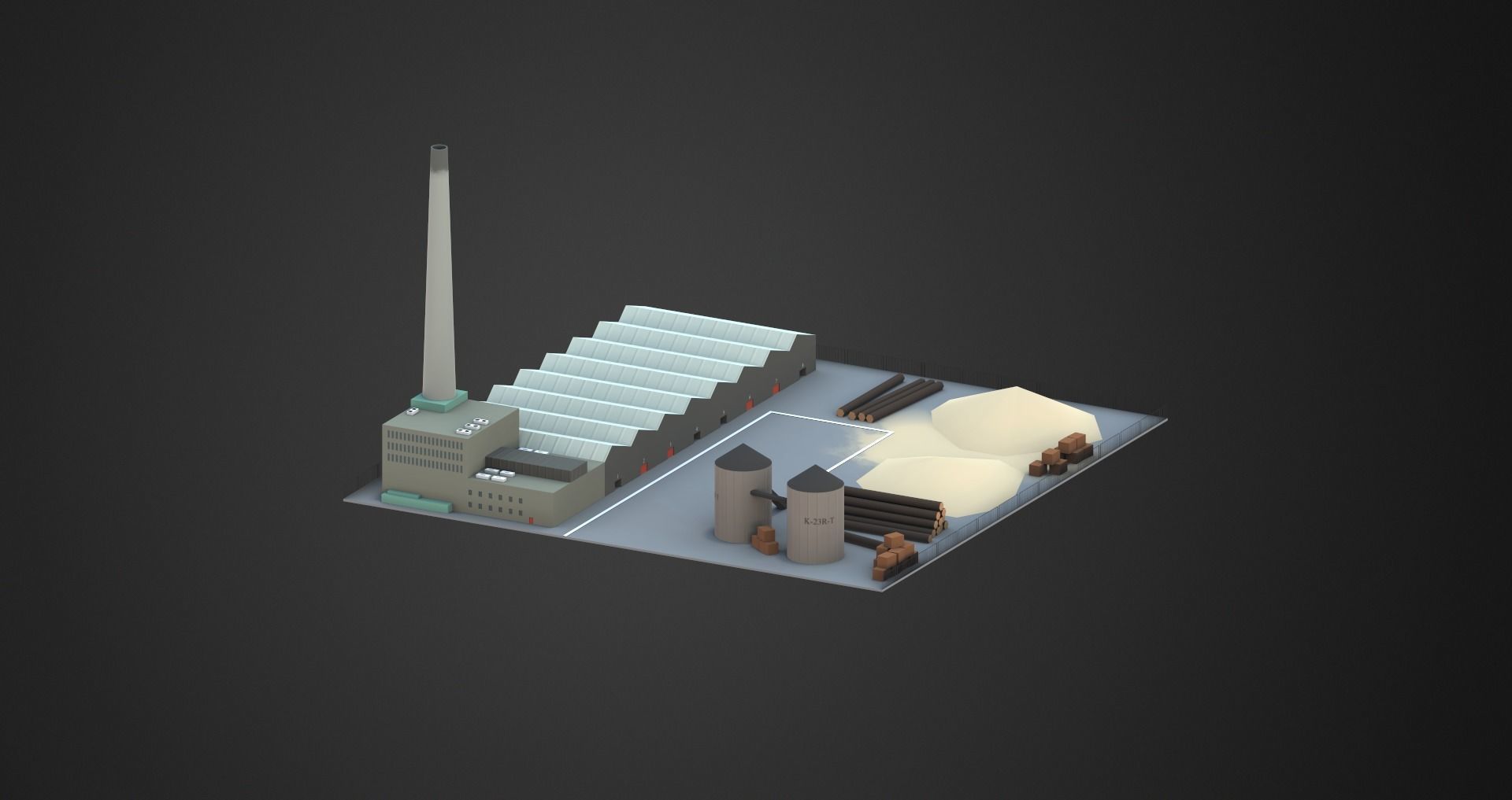 Low Poly City Pack Low-poly 3D model_52