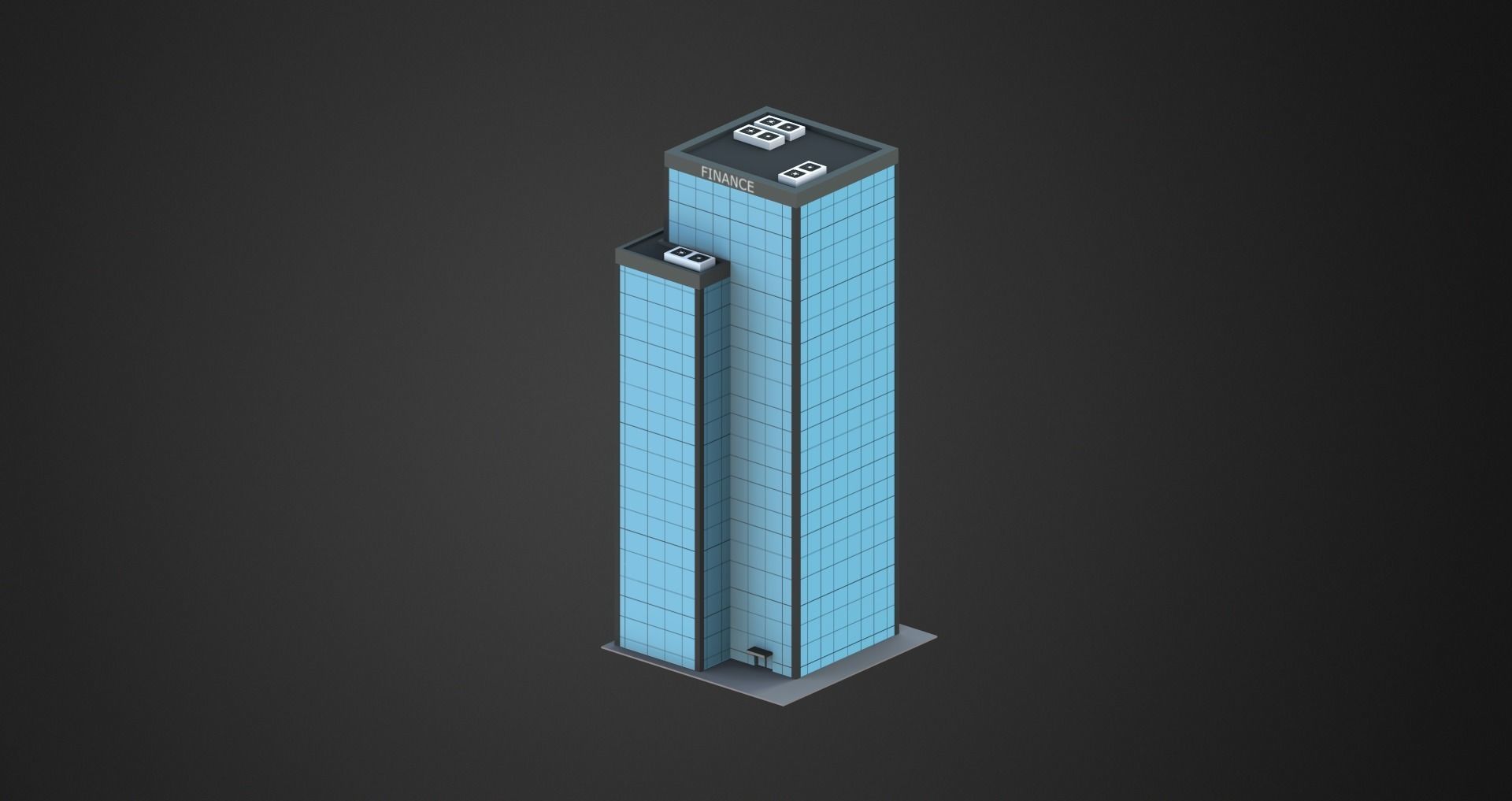 Low Poly City Pack Low-poly 3D model_56