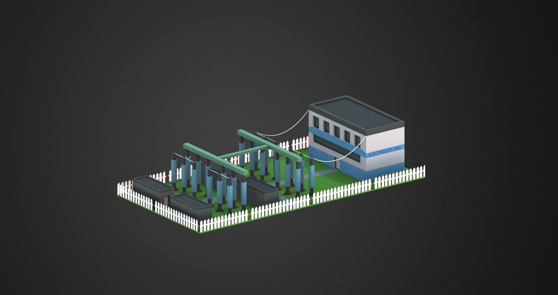 Low Poly City Pack Low-poly 3D model_91