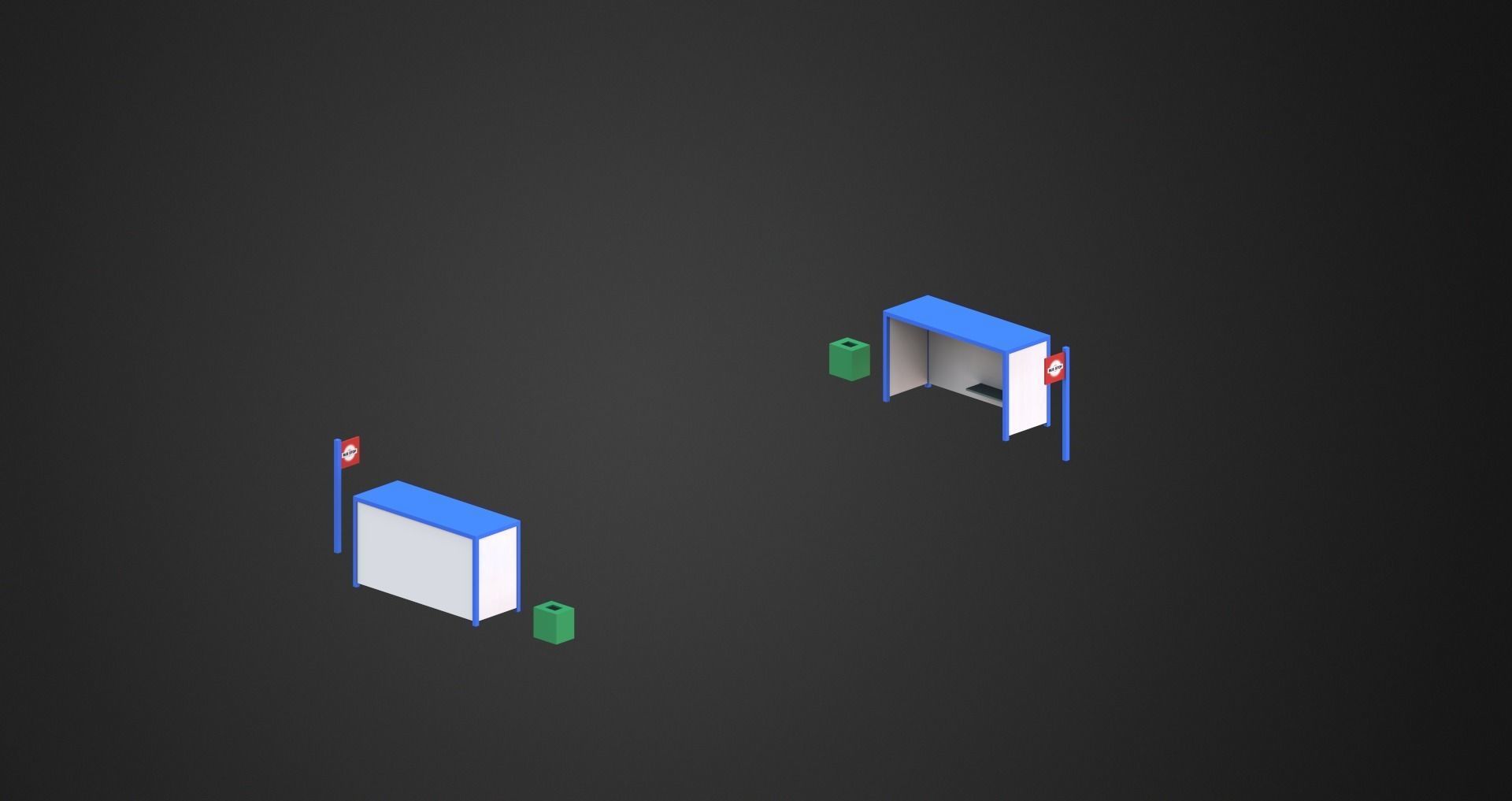 Low Poly City Pack Low-poly 3D model_101