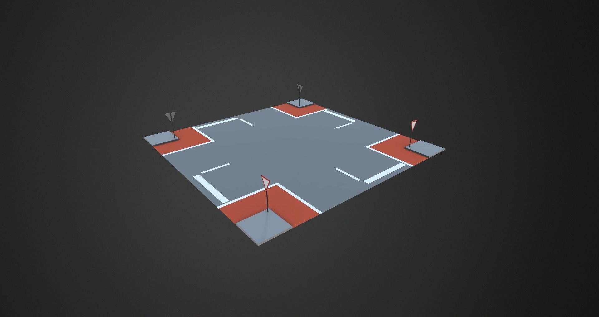 Low Poly City Pack Low-poly 3D model_80