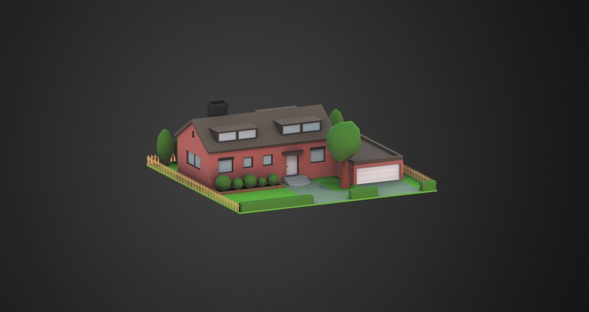 Low Poly City Pack Low-poly 3D model_48