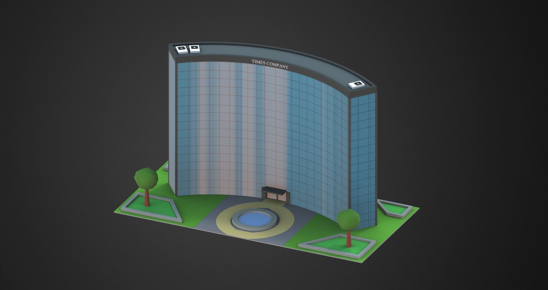 Low Poly City Pack Low-poly 3D model_57