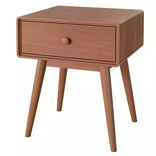 La Redoute Miji bedside table with drawer 3D model