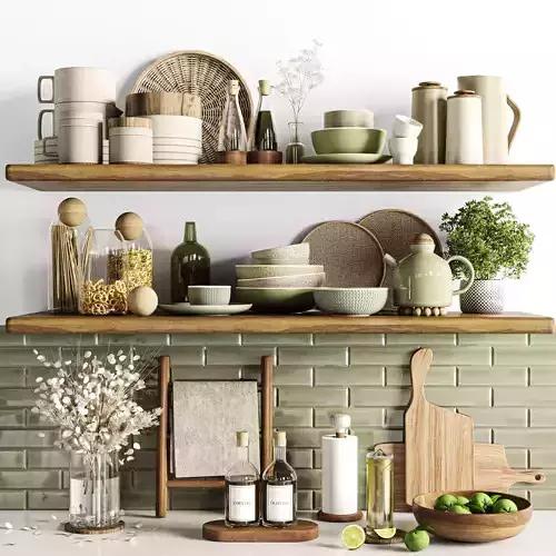 Kitchen Accessories 3D model