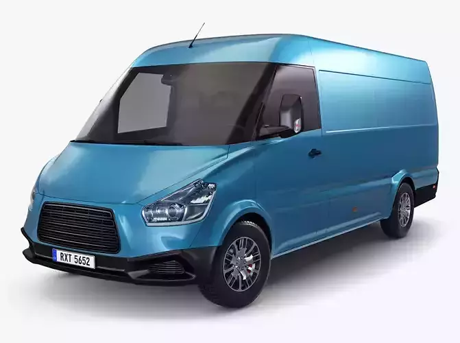 Generic Commercial Cargo Van M 1 3D model