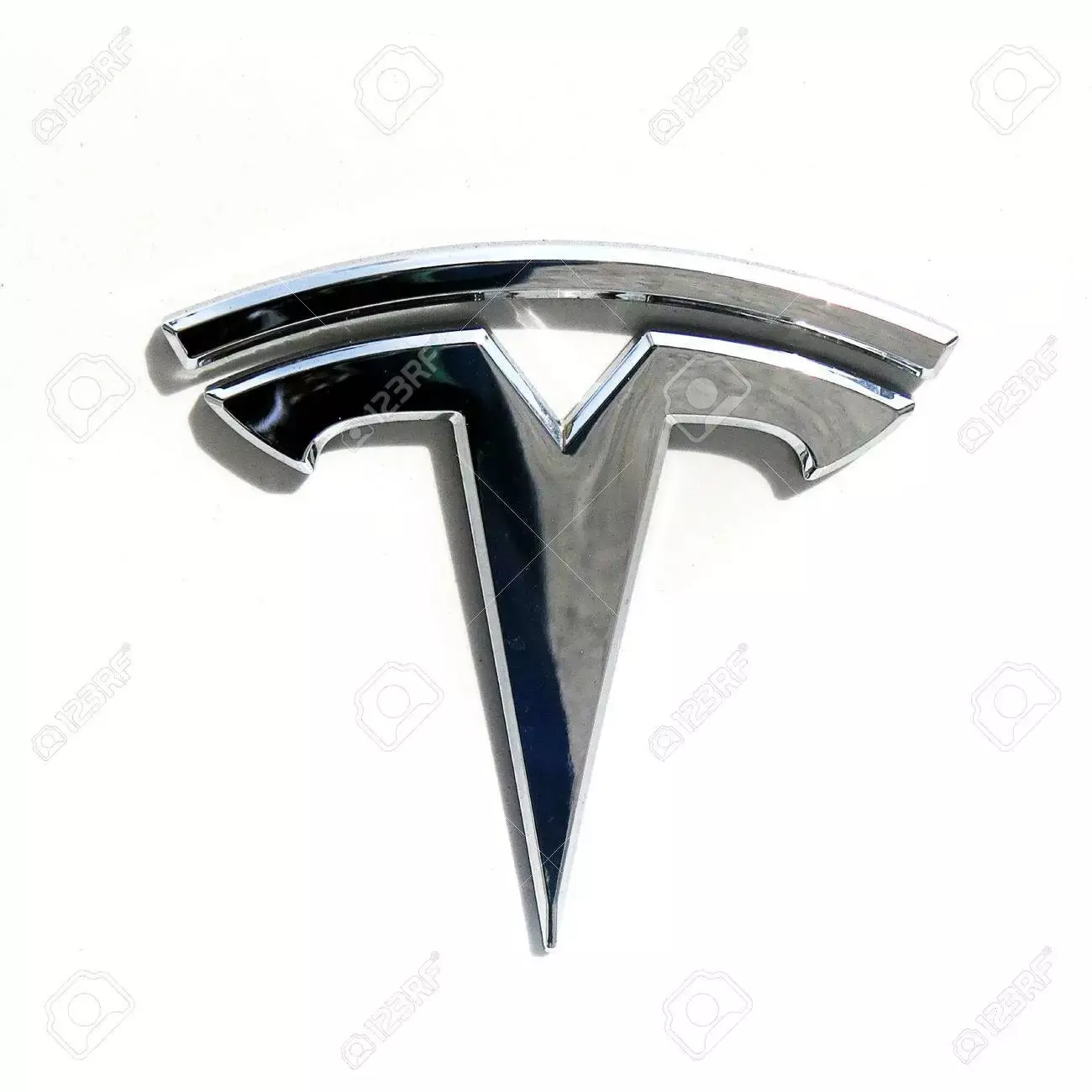 Tesla logo 3D print model