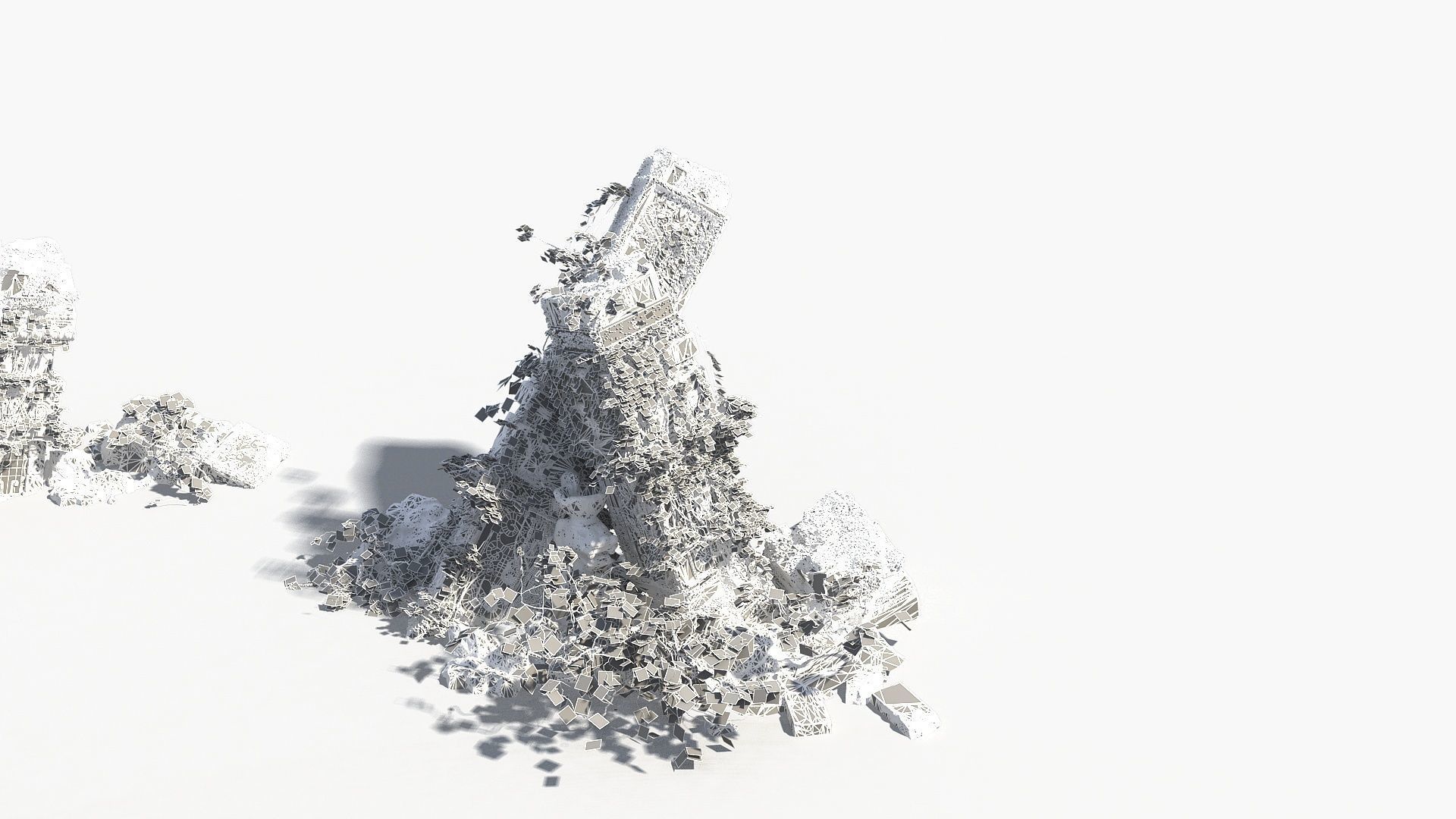 Ruin Stone Column 3D model_17