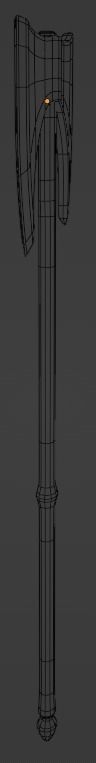 Battle axe 3D model_19