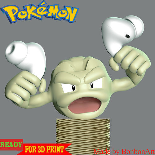 Geodud Pokemon - Airpod Holder 3D print model