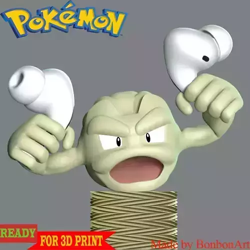 Geodud Pokemon - Airpod Holder