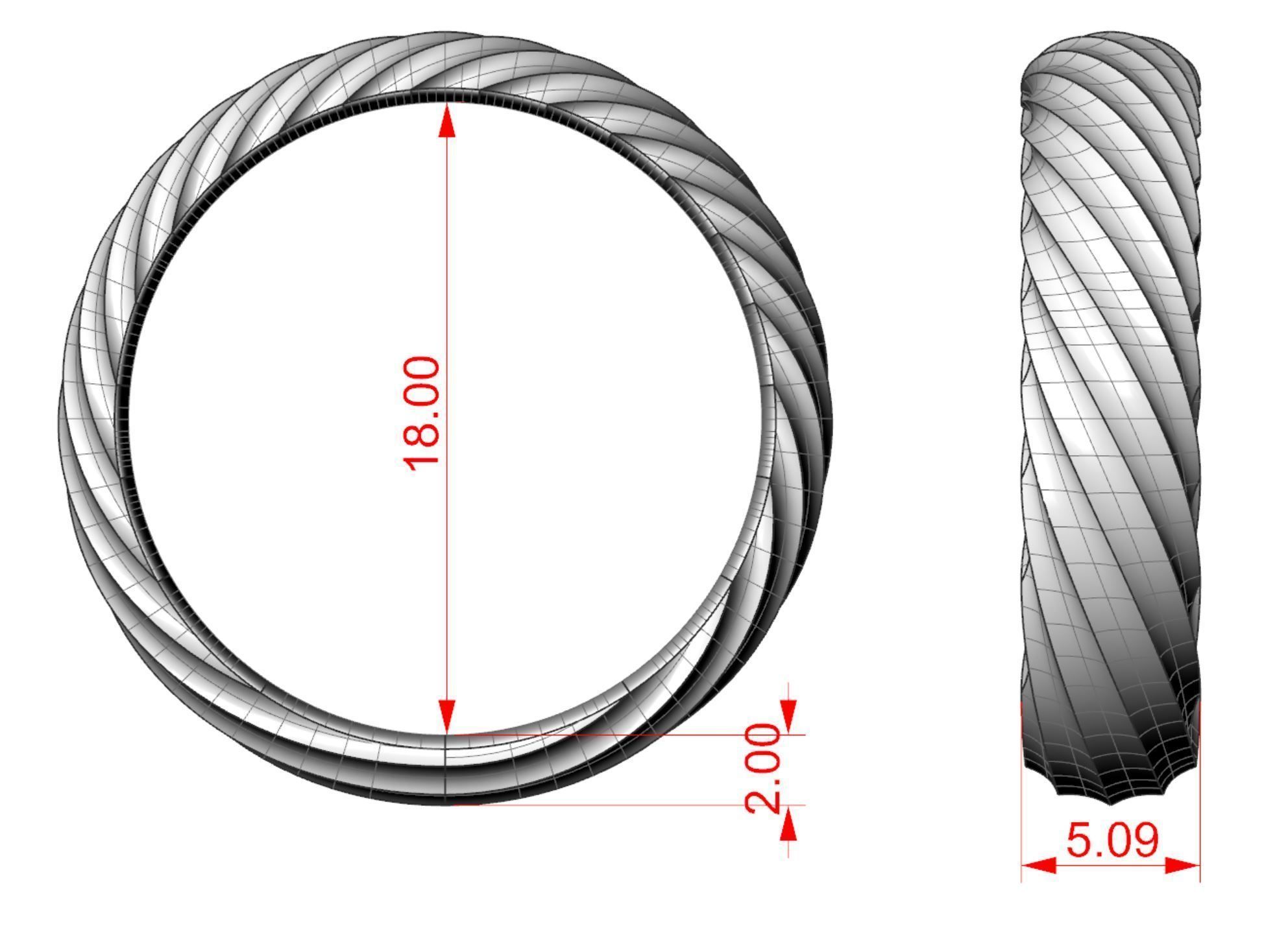 Ring 290922 3D print model_8