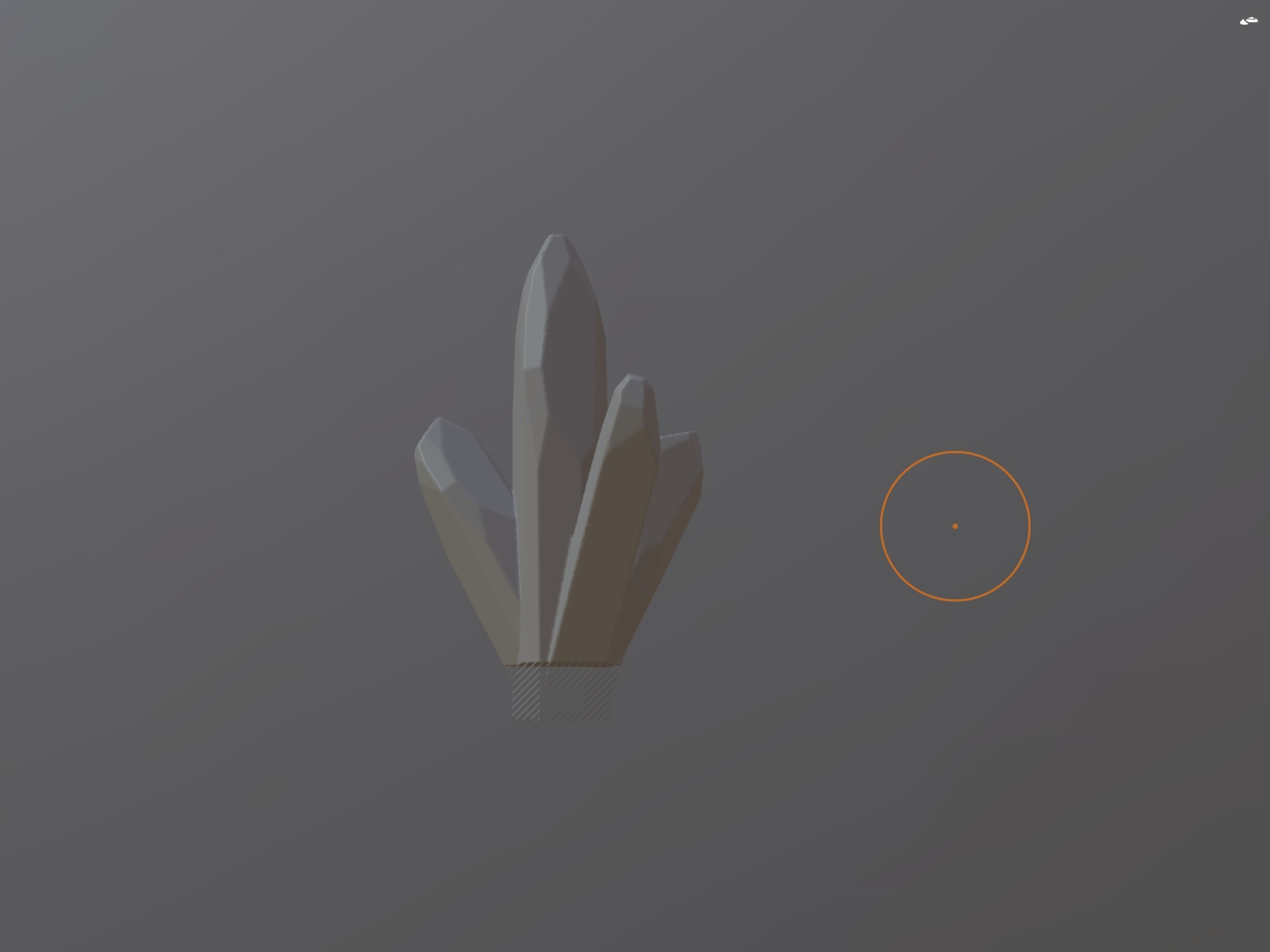 Rock Crystal Formation  Free 3D model_4