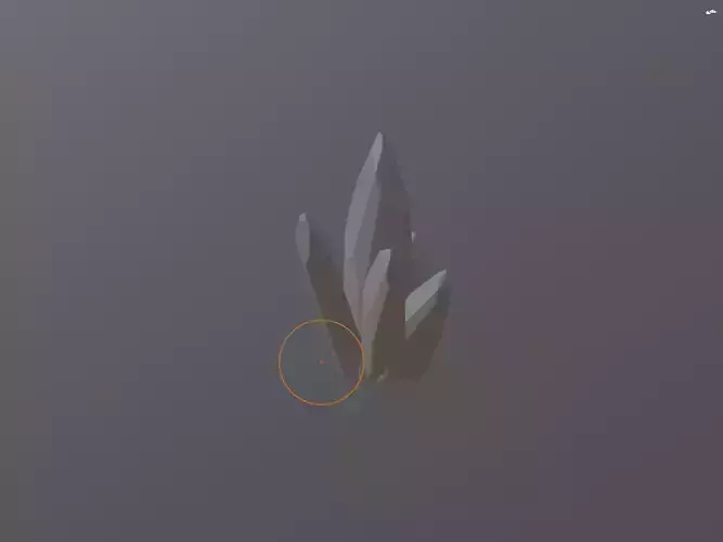 Rock Crystal Formation 