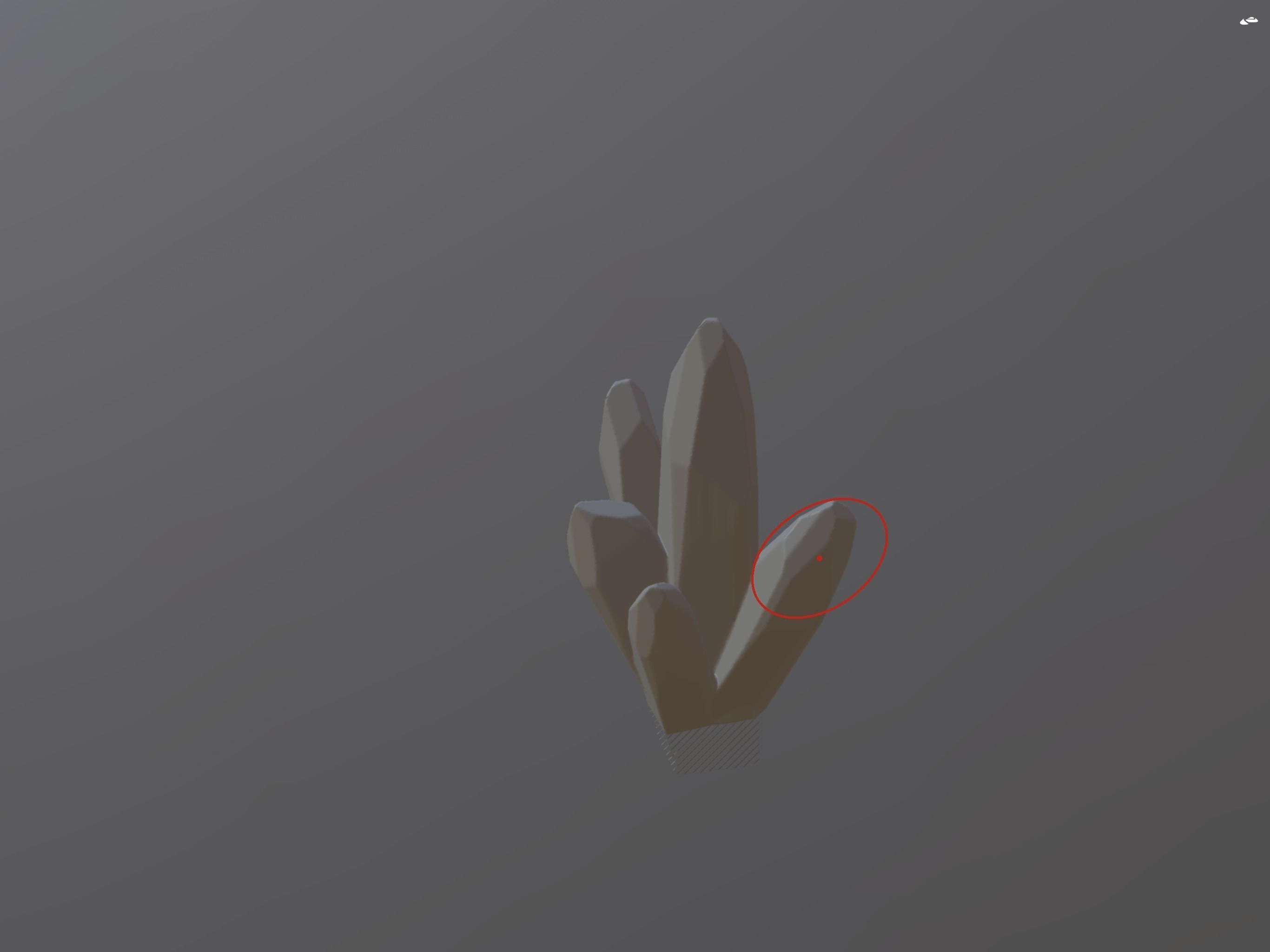 Rock Crystal Formation  Free 3D model_3