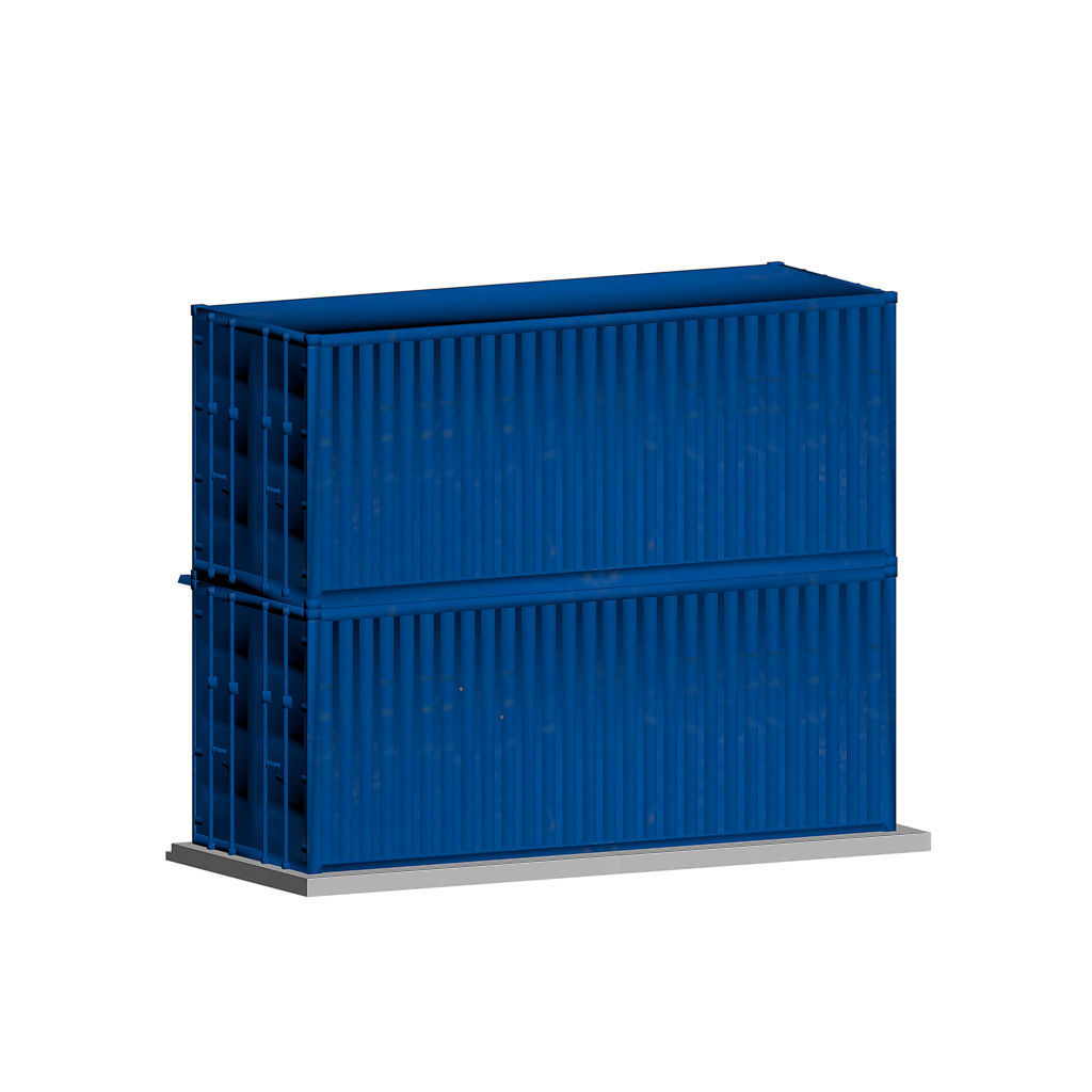Container Shop 3D model_4