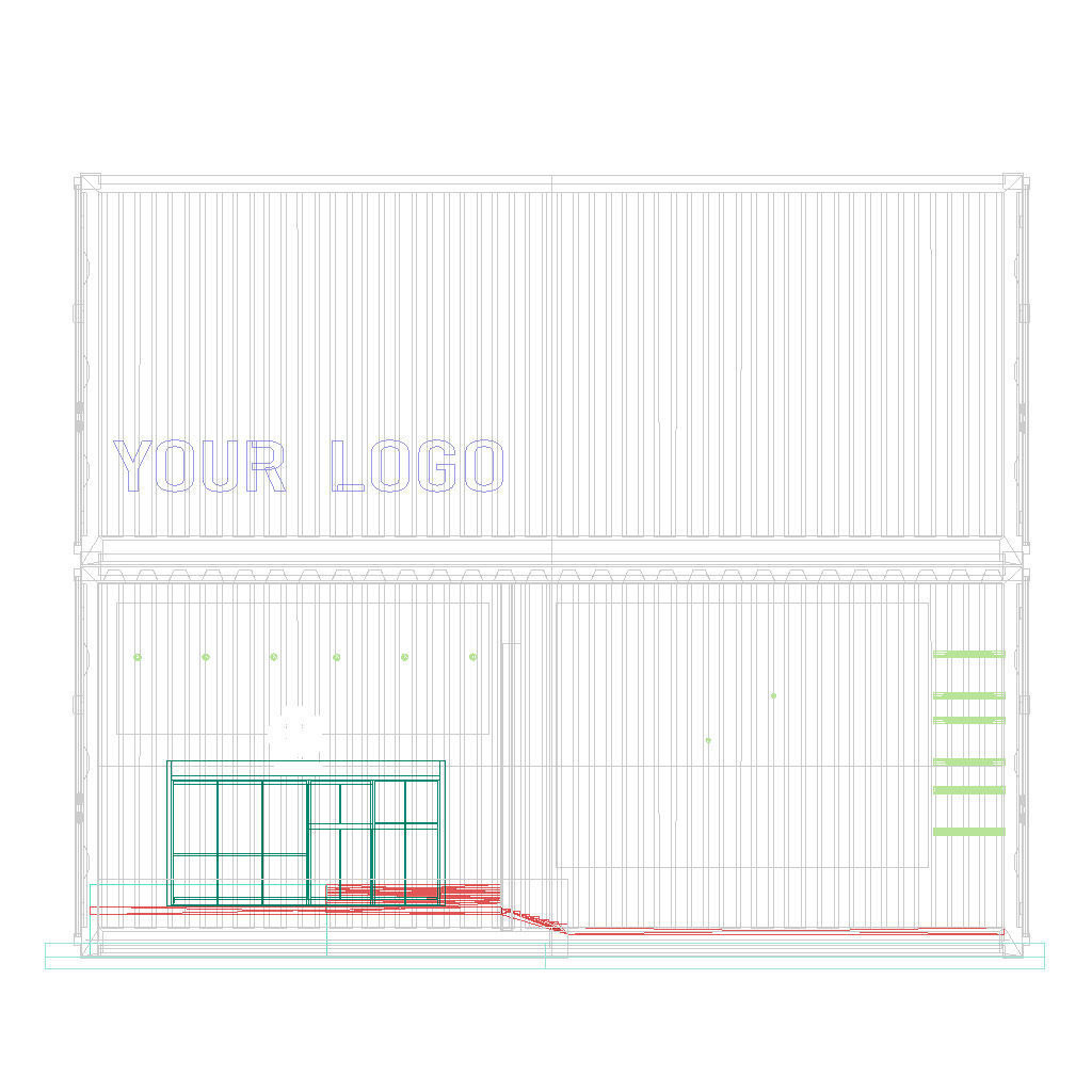 Container Shop 3D model_6
