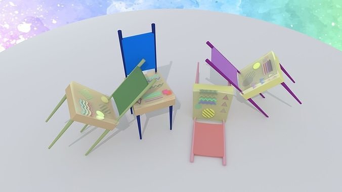 Modern Chair Design Free 3D model