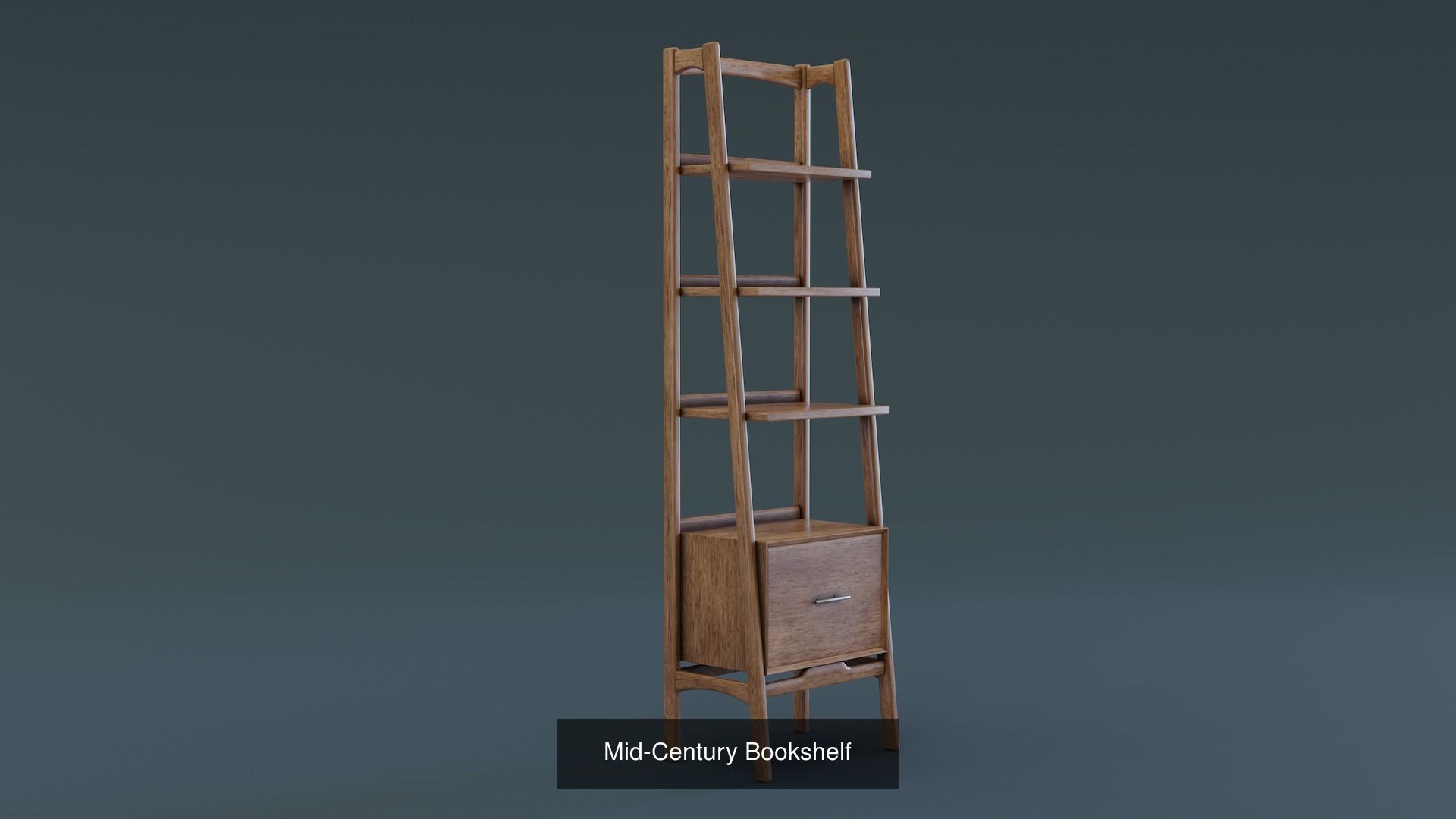 Mid-Century Furniture Set 3D Model Collection_14