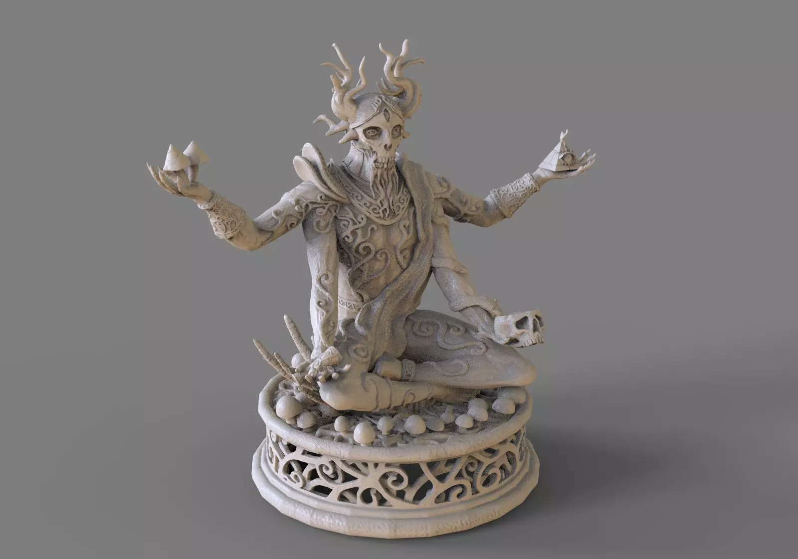 Ayahuasca devil 3D print model