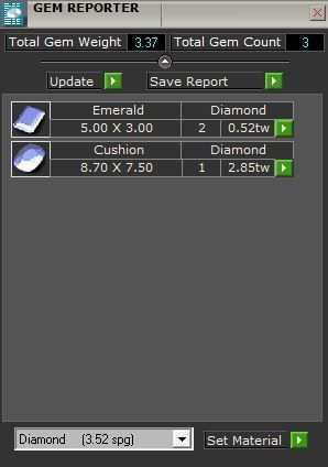 3-Stone Diamond ring Yellow and white 3D print  model  2509 3D print model_8