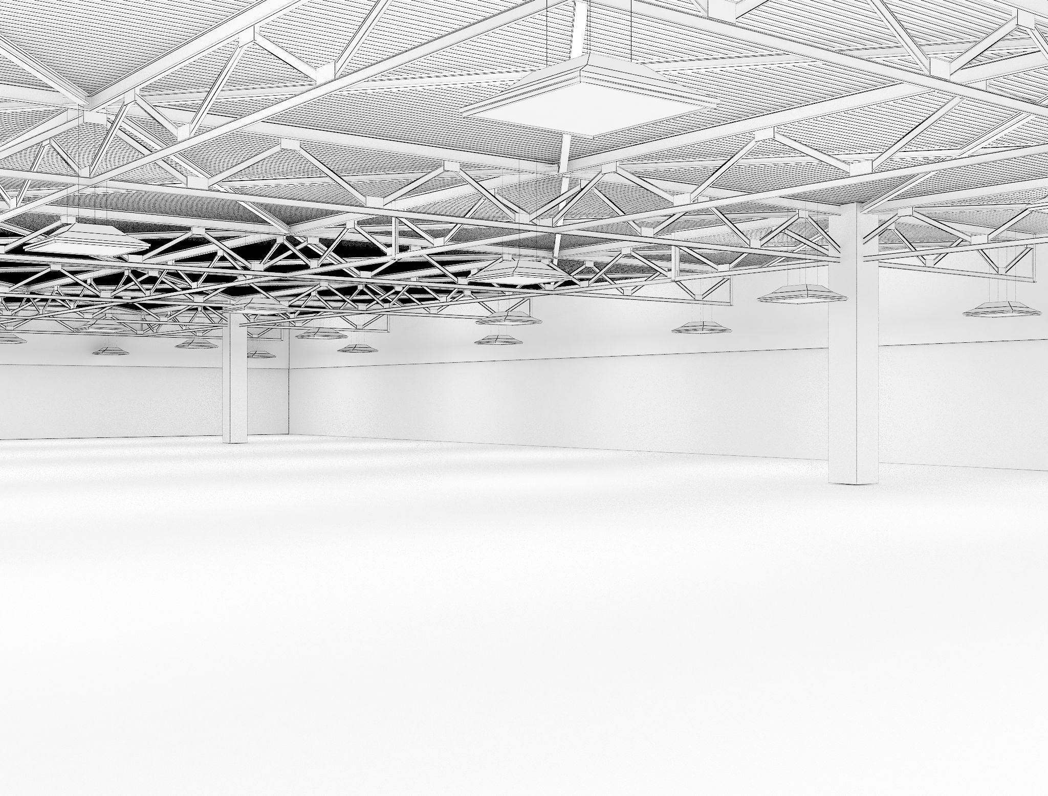 Booth Exhibition Stand Hall a624 3D model_3