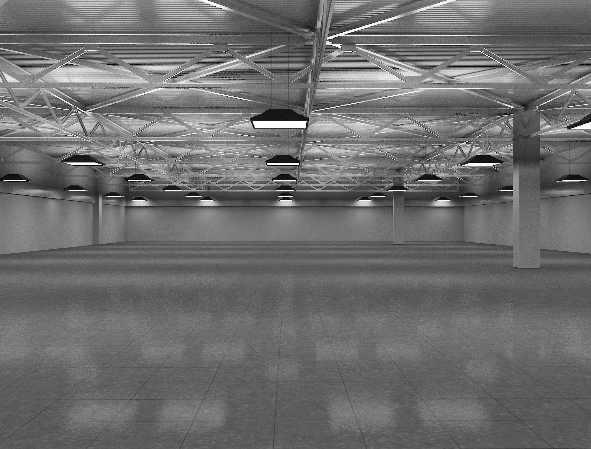 Booth Exhibition Stand Hall a624 3D model_10