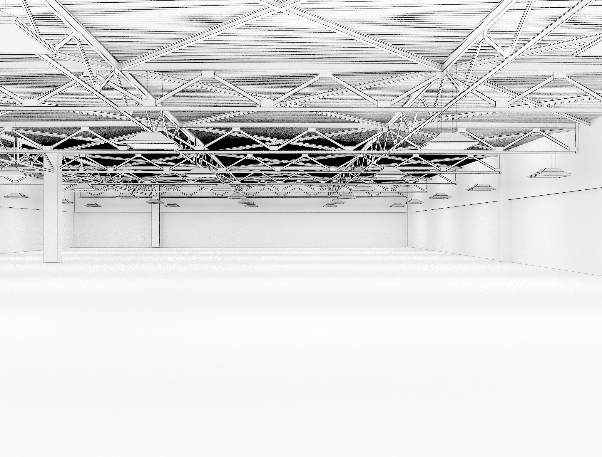 Booth Exhibition Stand Hall a624 3D model_13