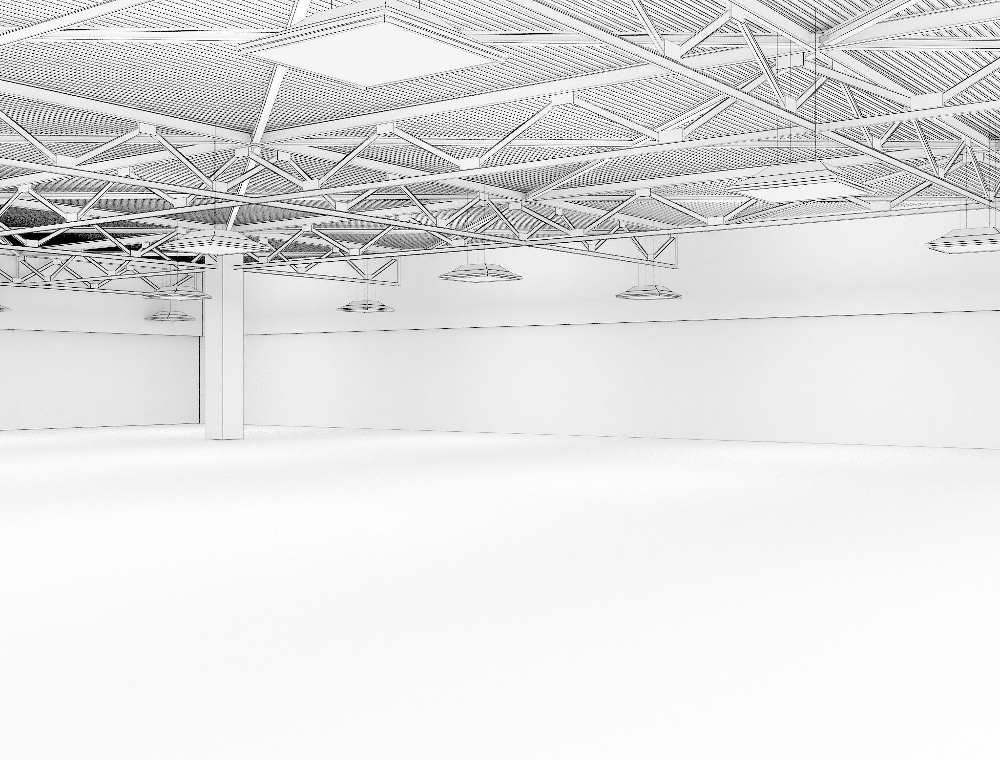 Booth Exhibition Stand Hall a624 3D model_17