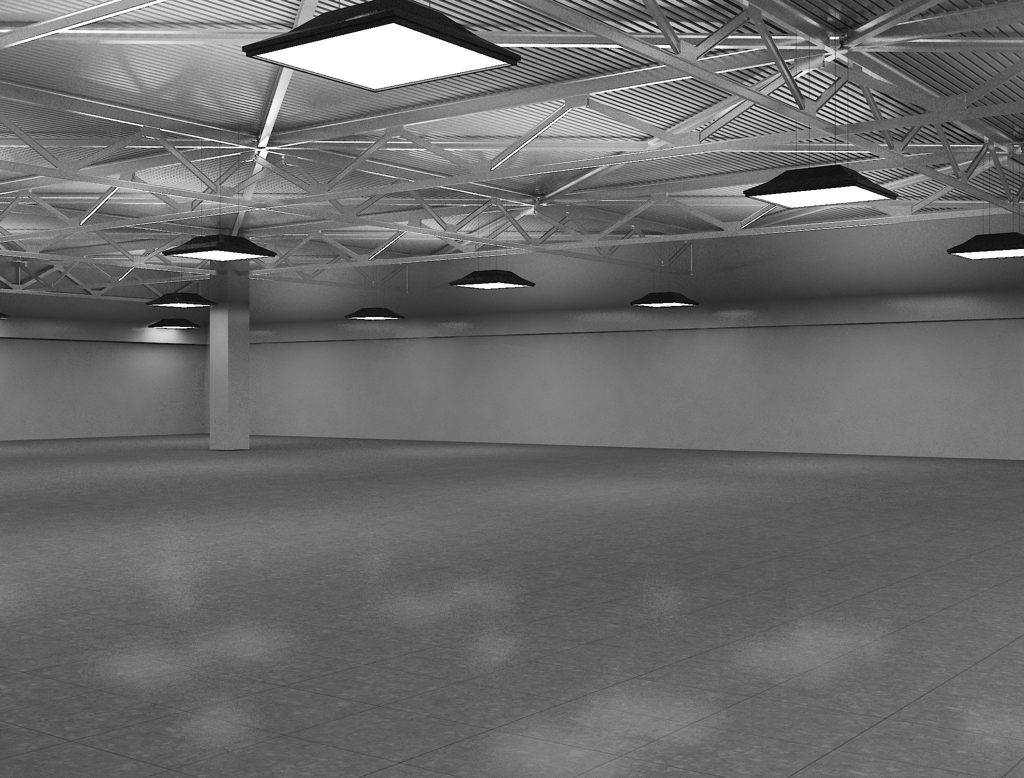 Booth Exhibition Stand Hall a624 3D model_16