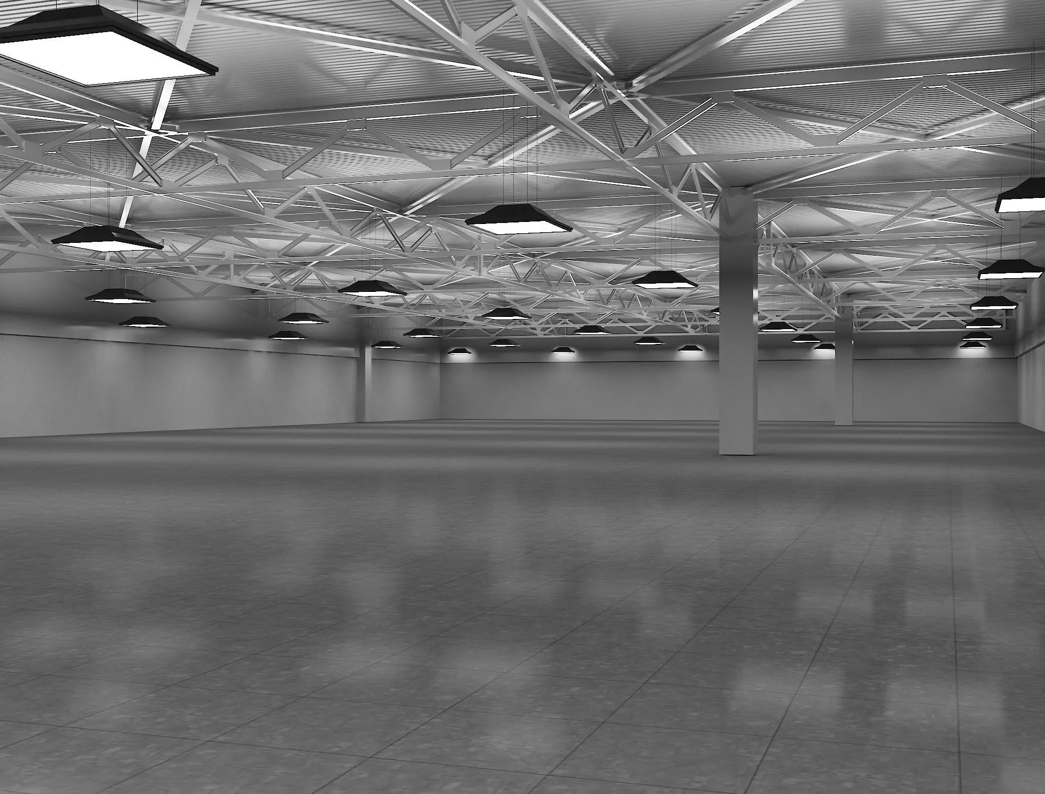 Booth Exhibition Stand Hall a624 3D model_0