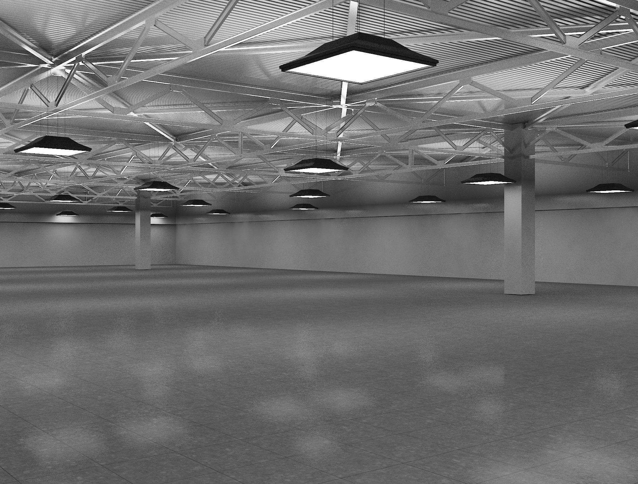 Booth Exhibition Stand Hall a624 3D model_2