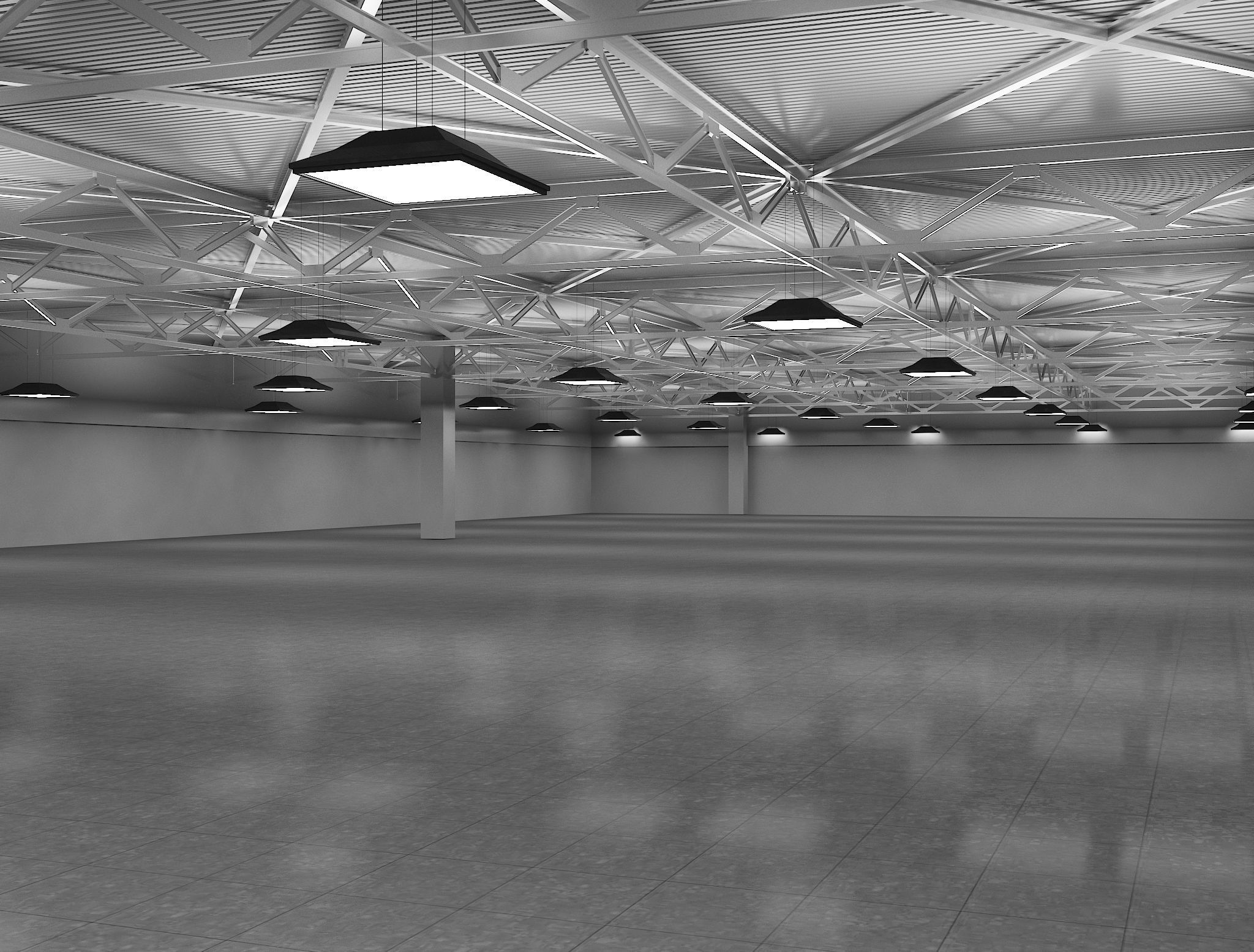 Booth Exhibition Stand Hall a624 3D model_6