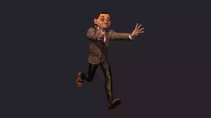 Mr Bean Unreal Engine  Animations Free 3D model